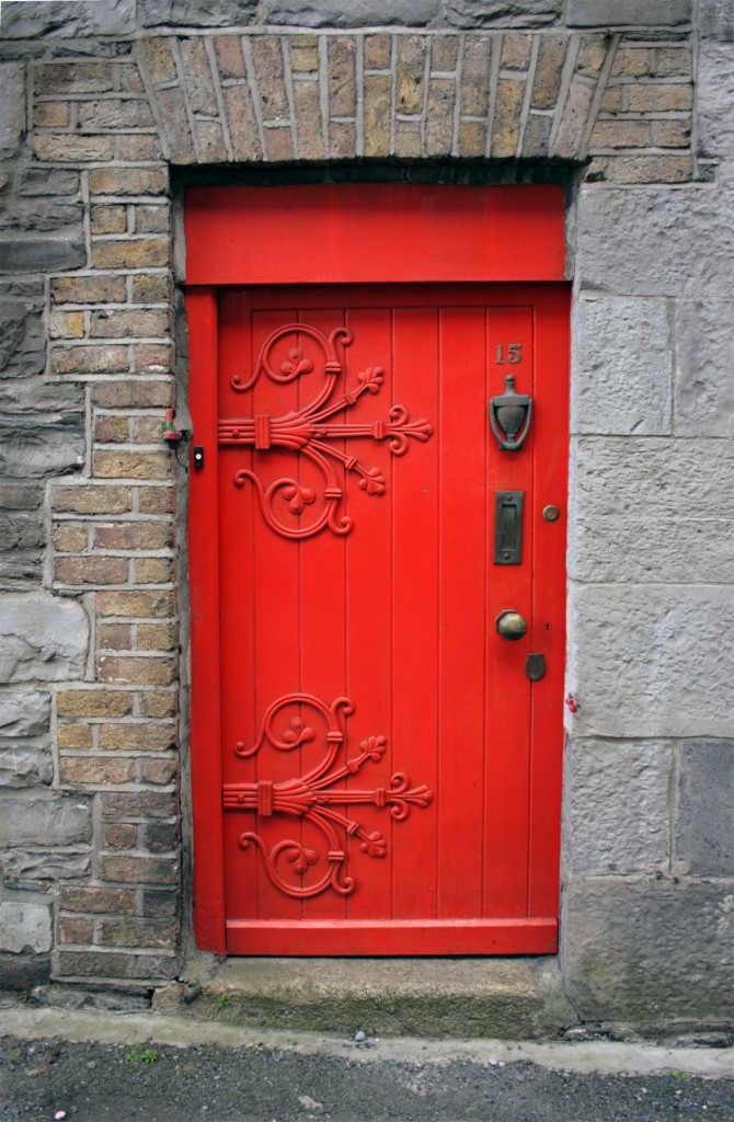 Lad Lane mews door